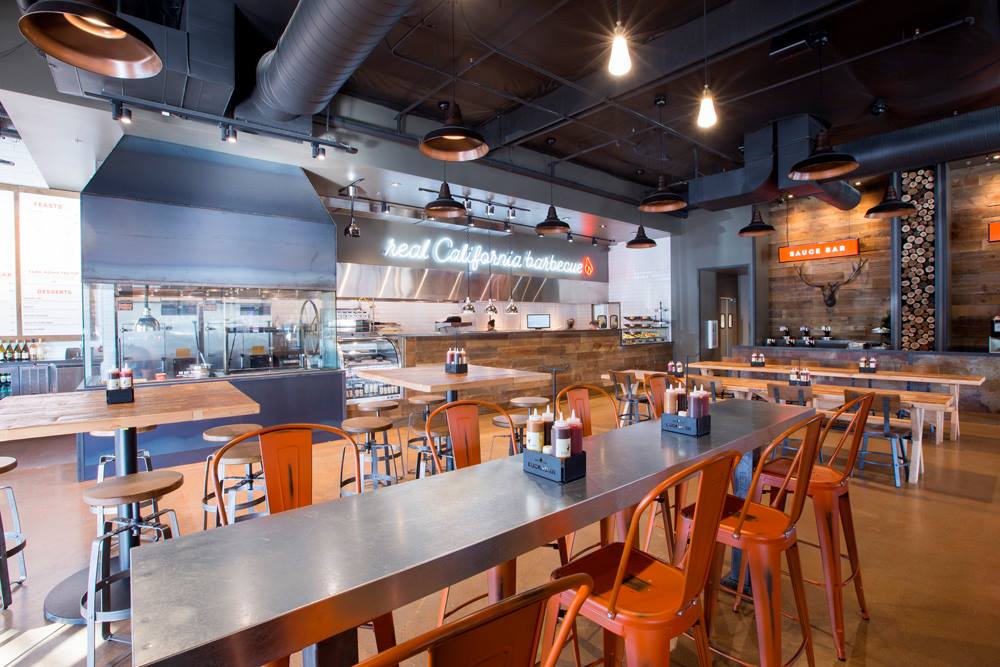 Buckhorn bbq restaurant interior design