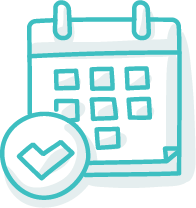 Reservation system for restaurants icon