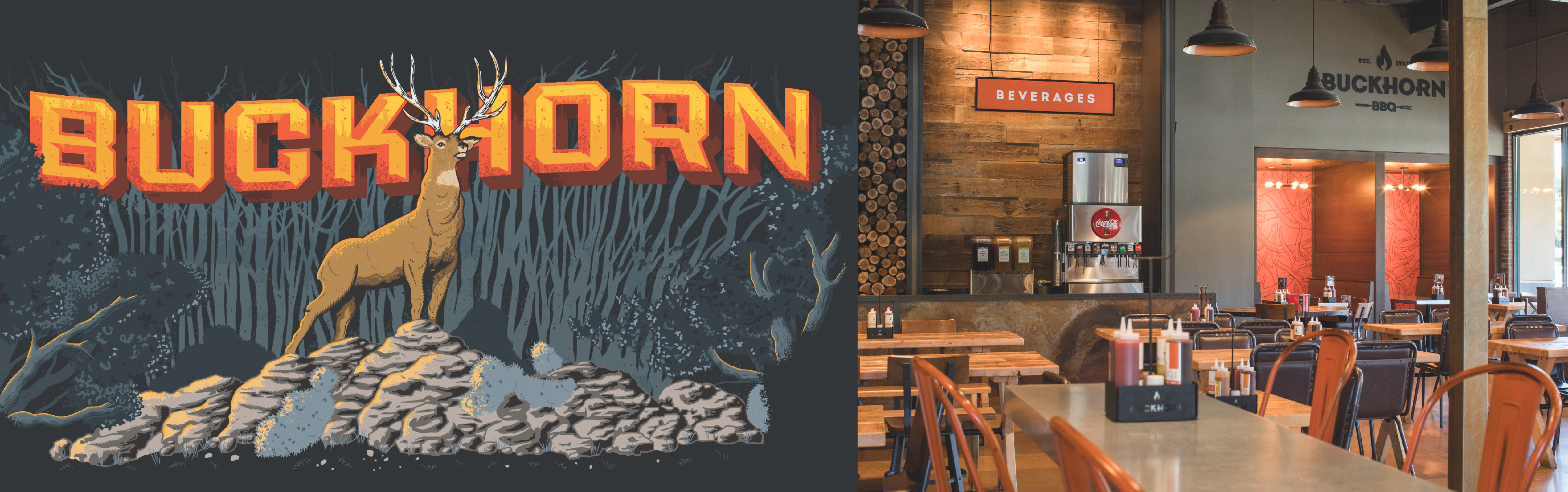 sacramento wall mural graphic for folsom restaurant