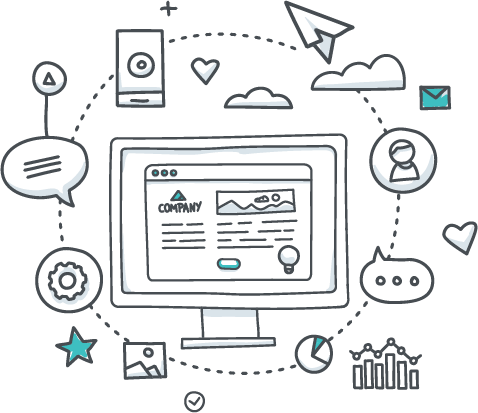 organization and business graphic