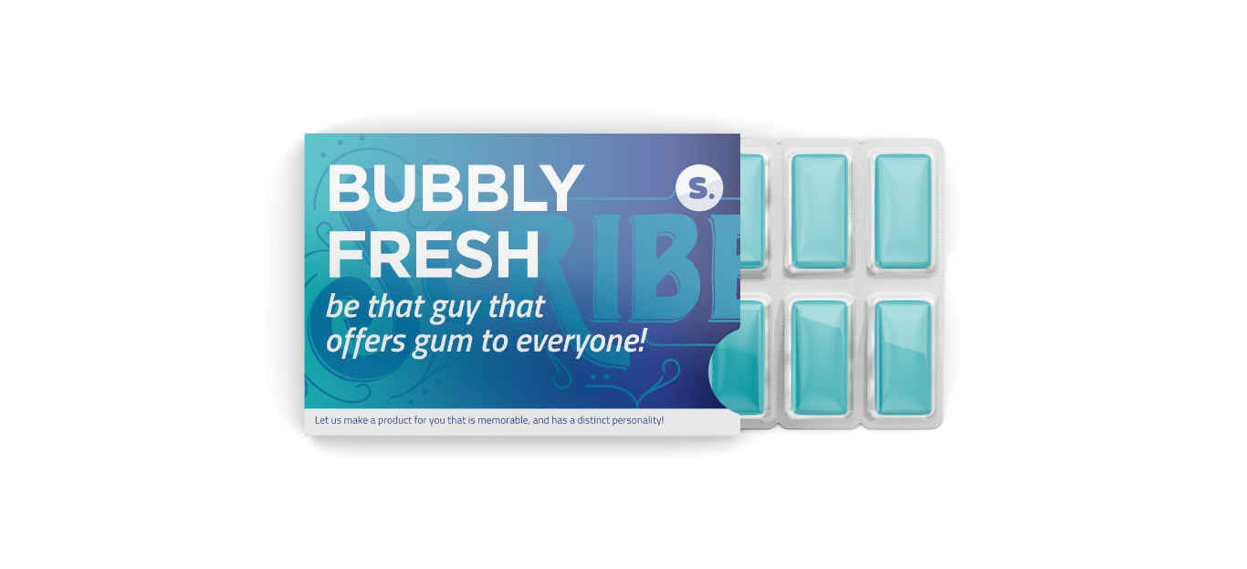 food wrapper label design
