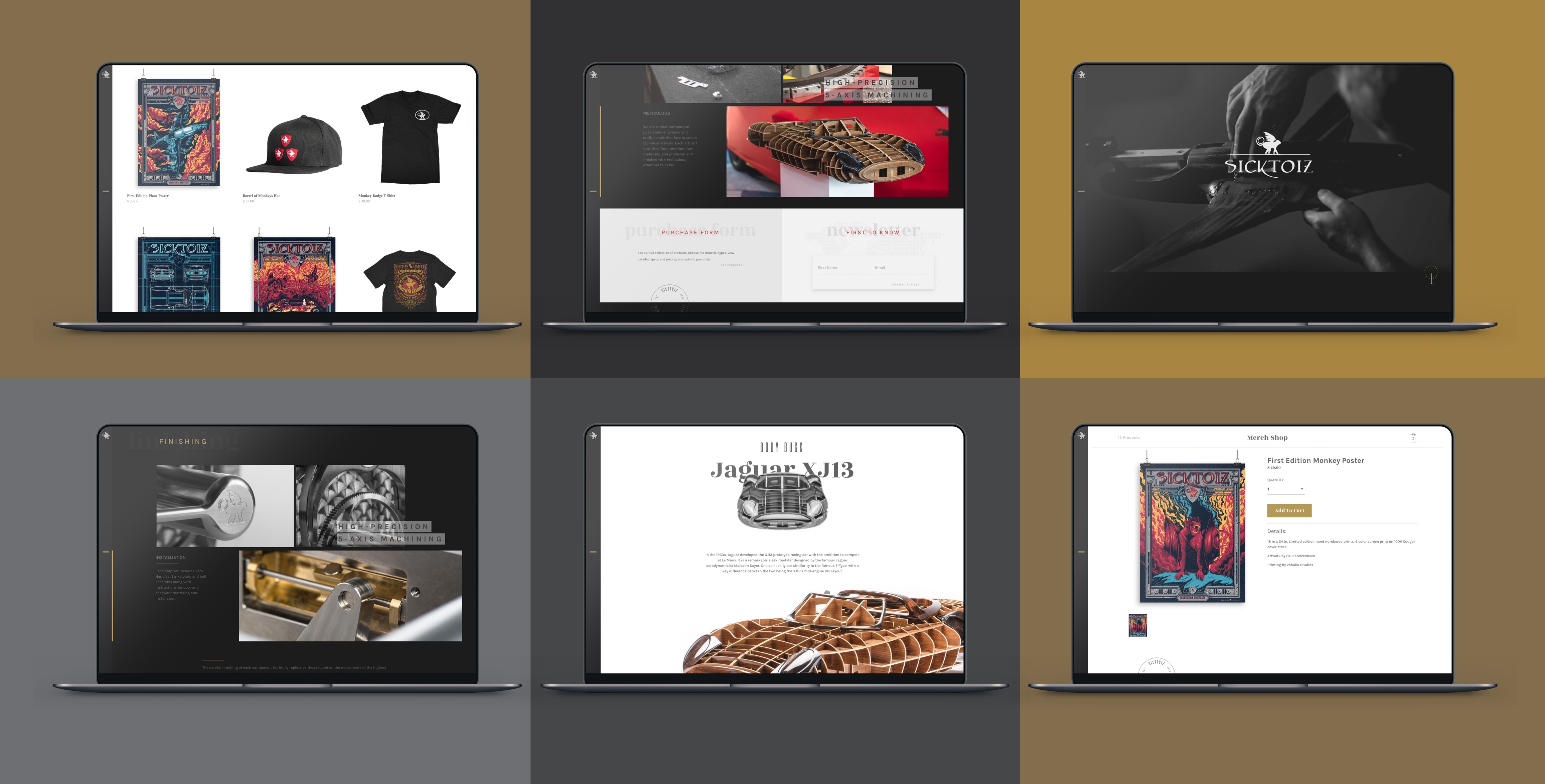 high end art automotive collectable ecommerce